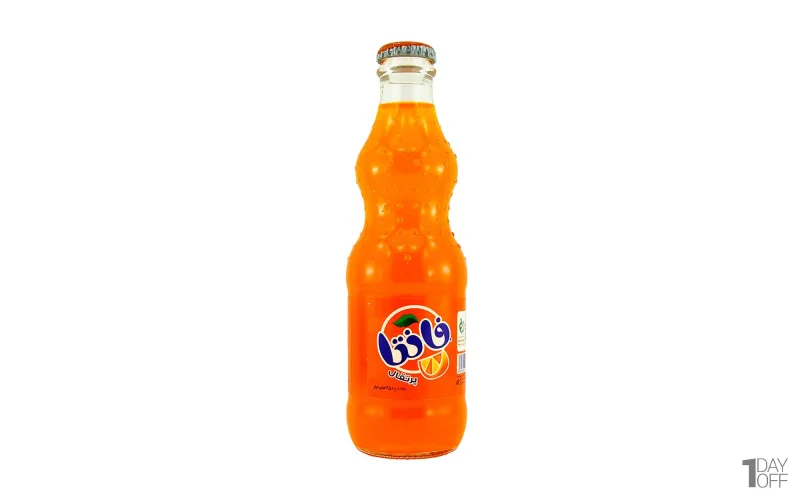 نوشابه شیشه فانتا